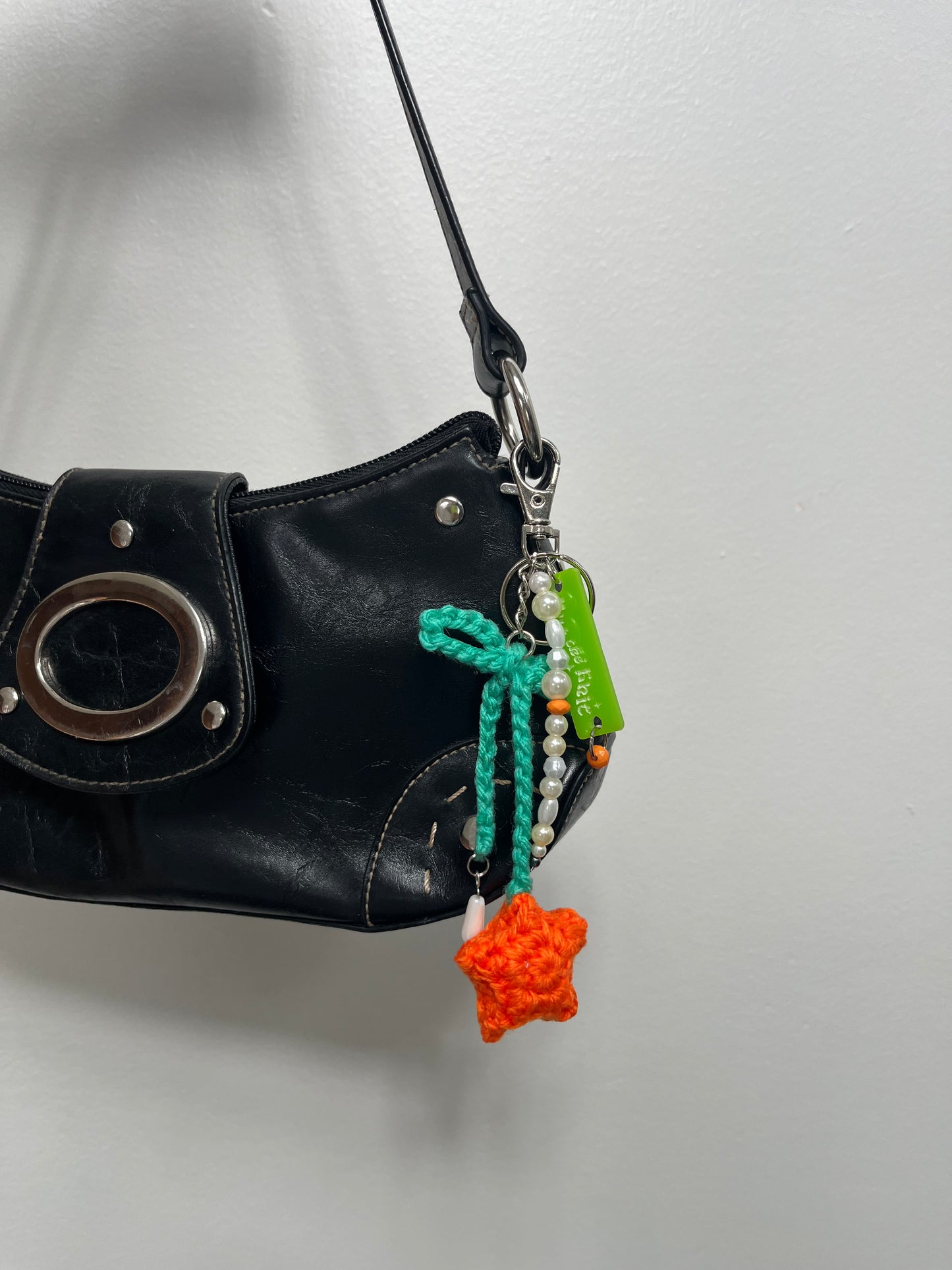 Crochet Falling Star Bag Charm (Made to Order)