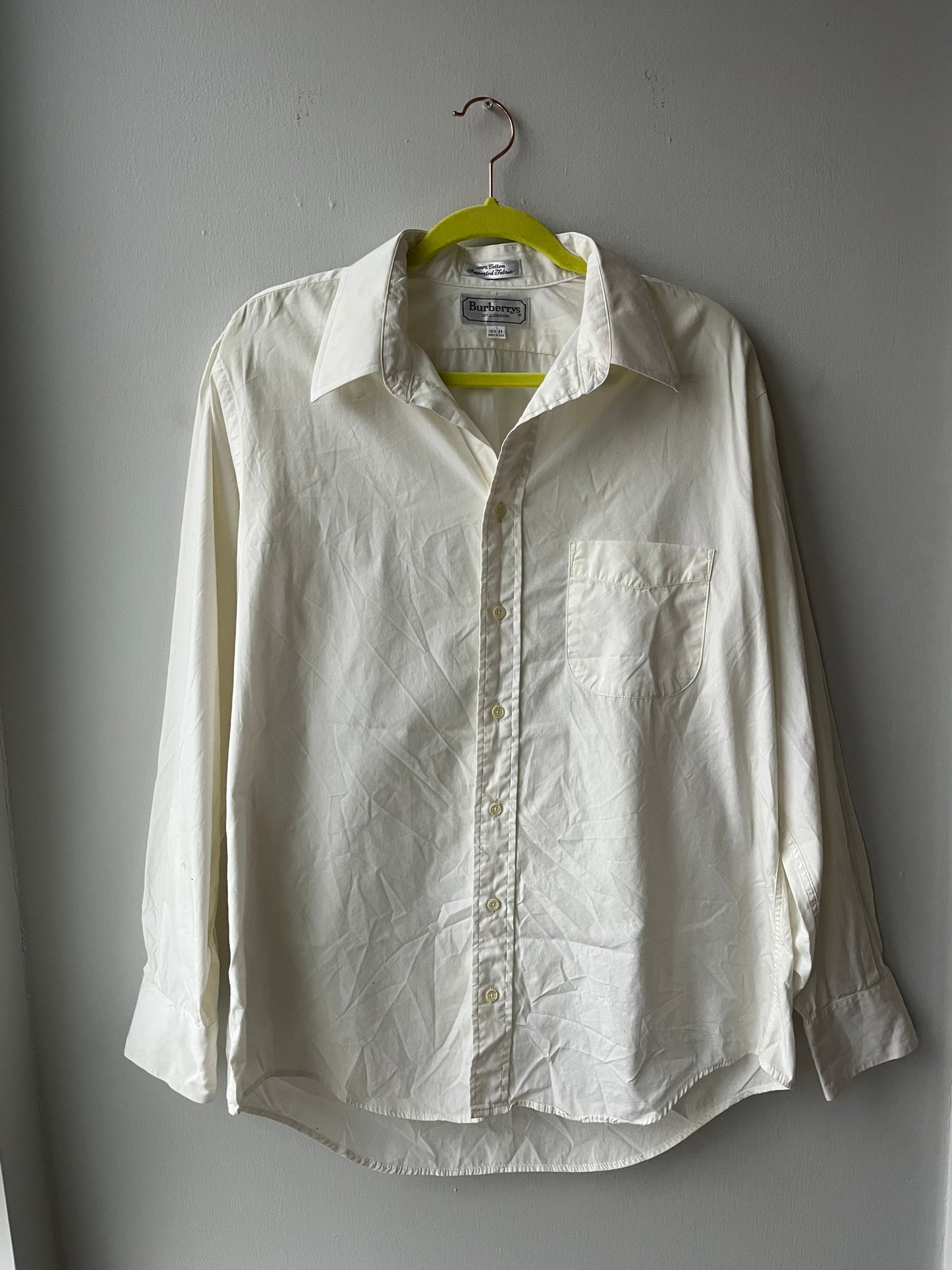 VINTAGE | The Tortured Poets Department Button Down - Ghosted White