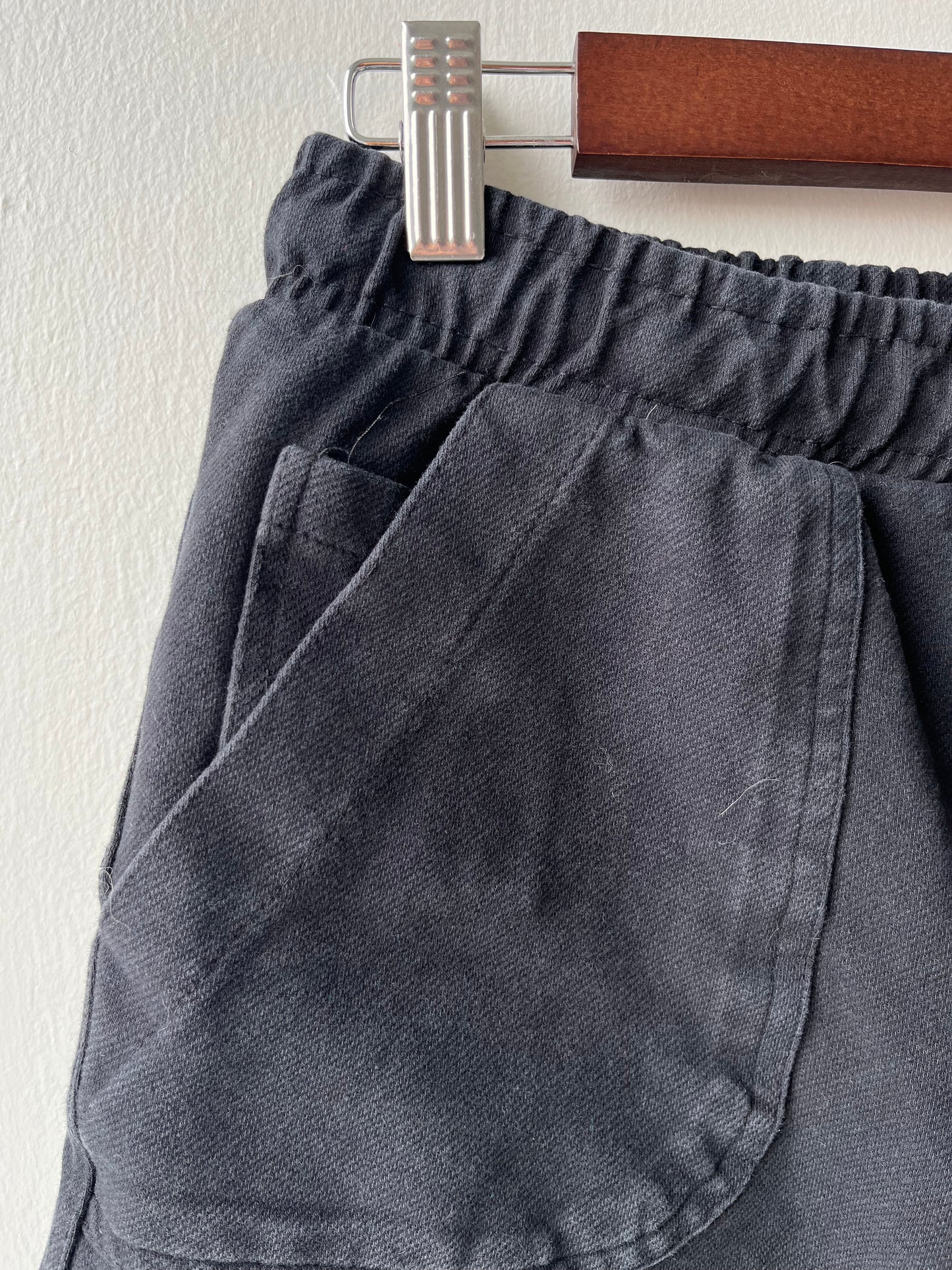 VINTAGE | My Boy Only Breaks His Favorite Toys Shorts - Ink Black