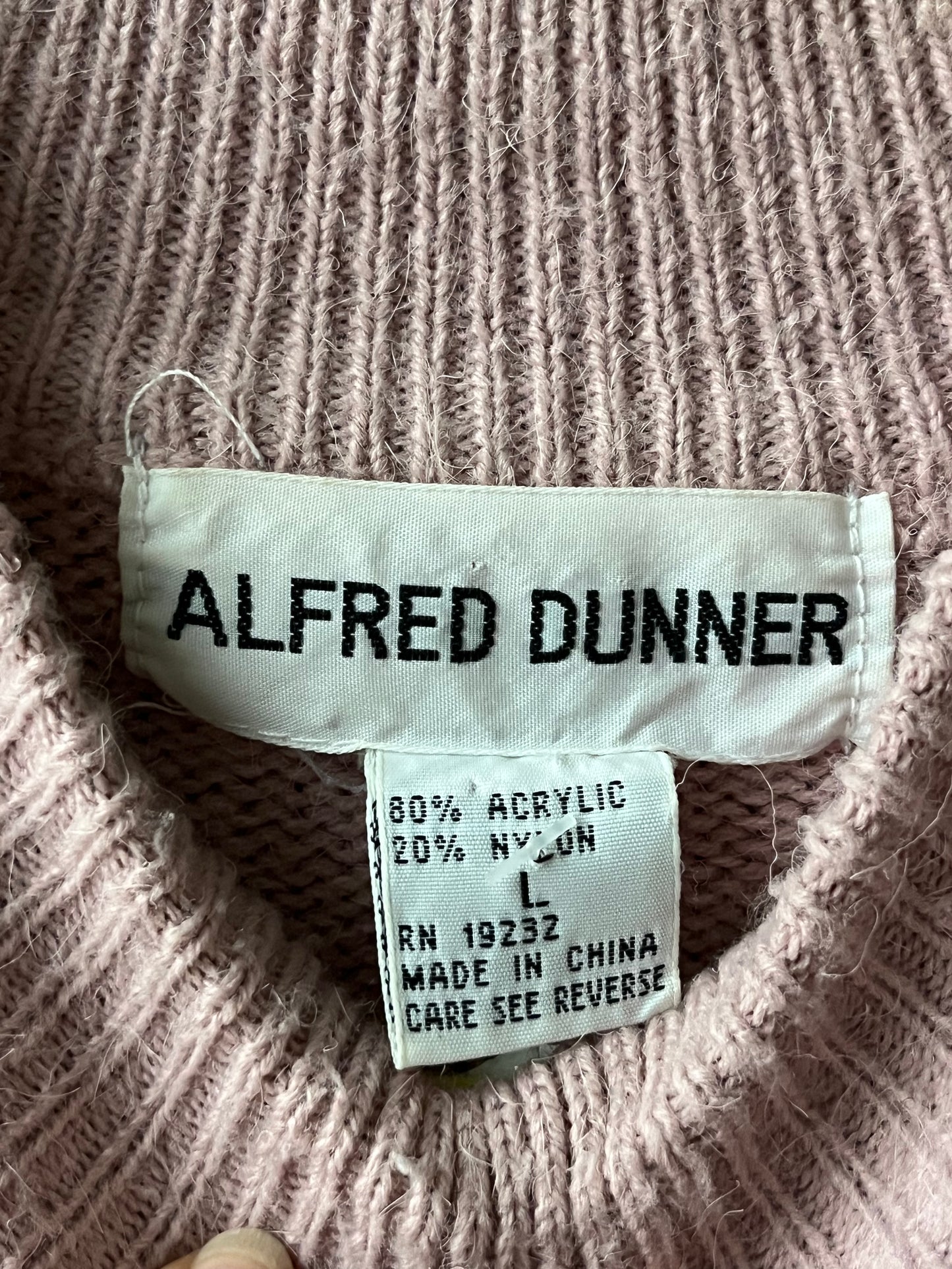 VINTAGE | Clara Bow Knit Sweater - Flushed Pink