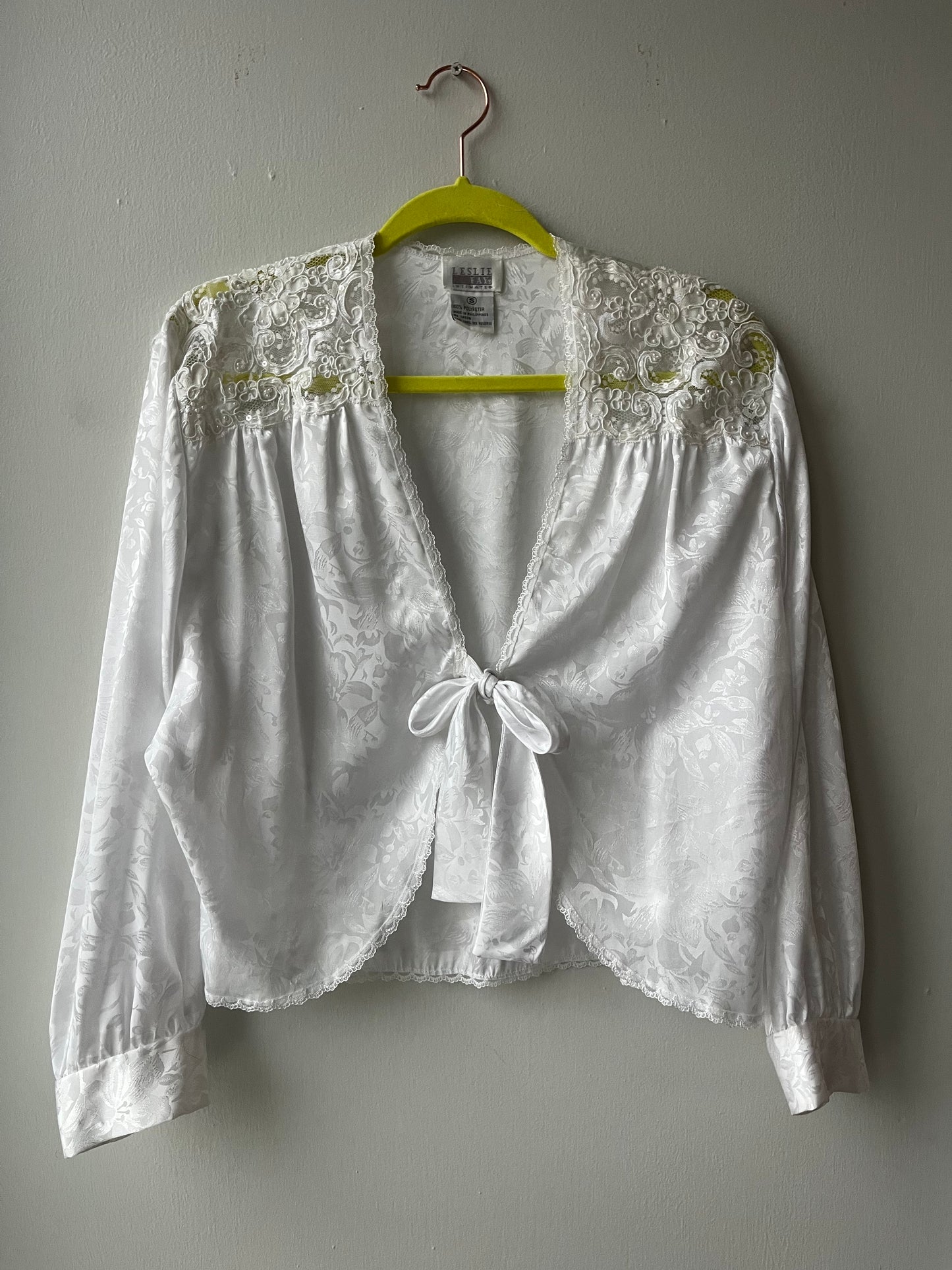 VINTAGE | thanK you aIMee Top - Ghosted White