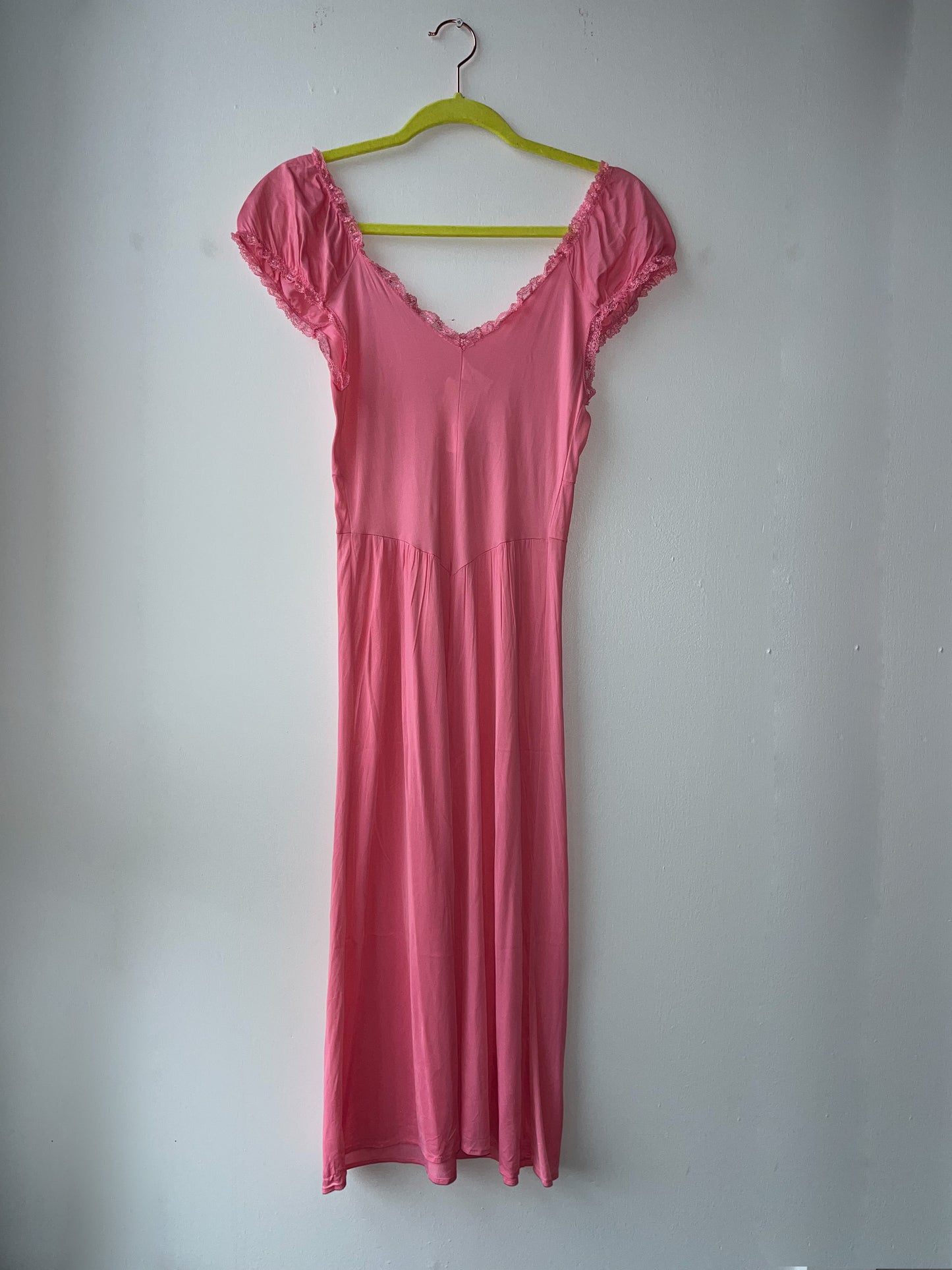 VINTAGE | But Daddy I Love Him Slip Dress - Flushed Pink