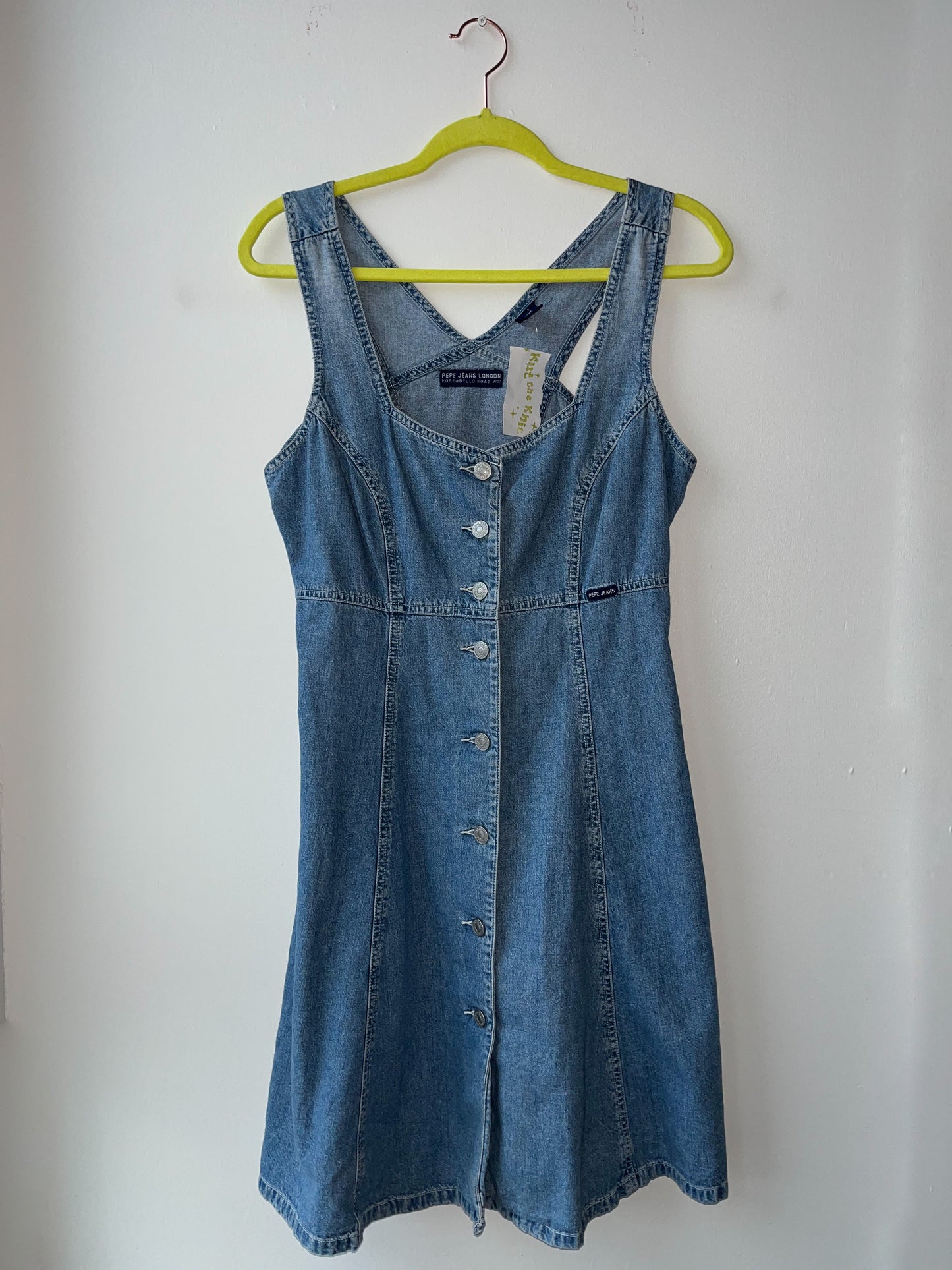 VINTAGE | imgonnagetyouback Dress - Denim Blue