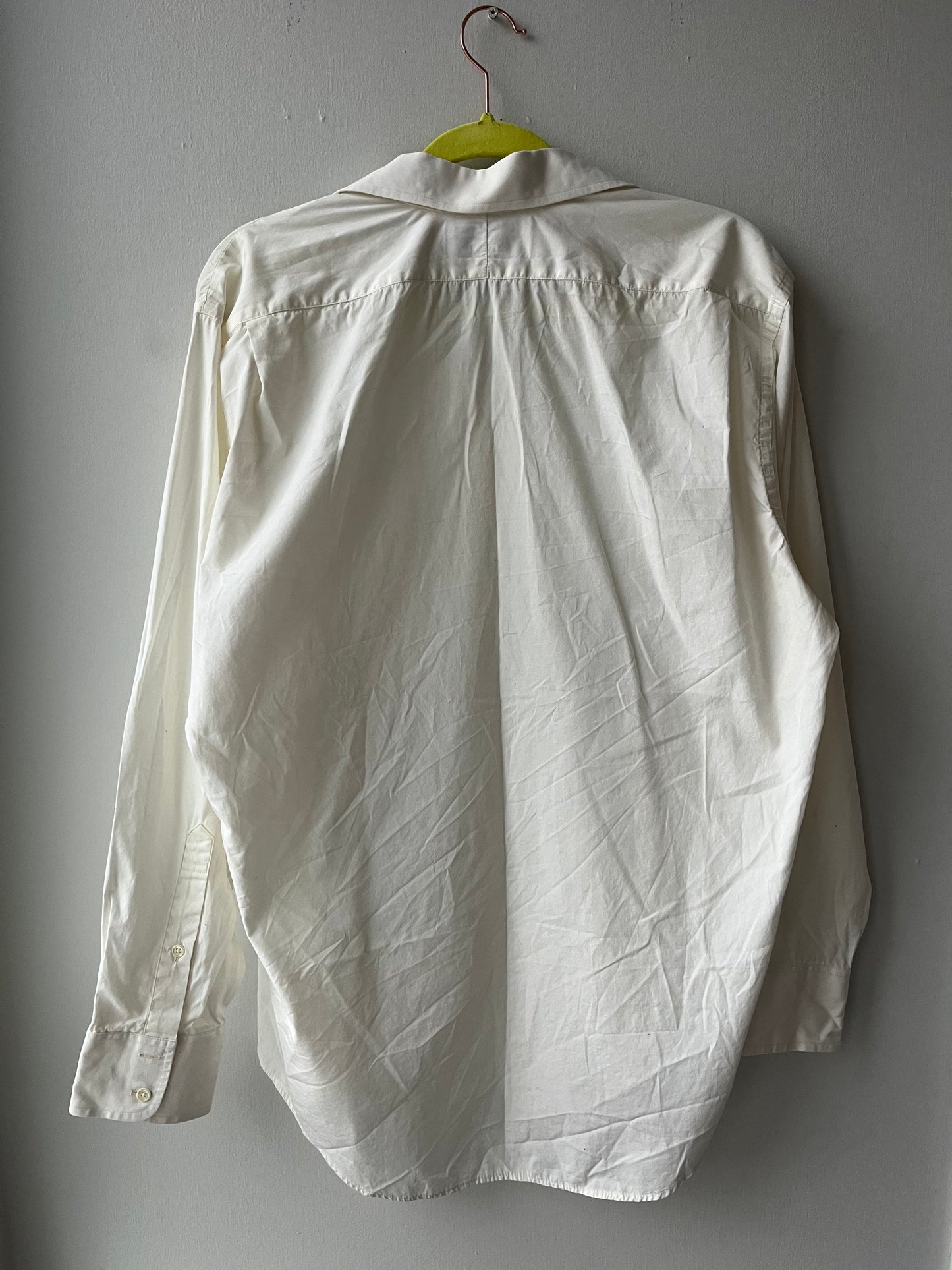 VINTAGE | The Tortured Poets Department Button Down - Ghosted White