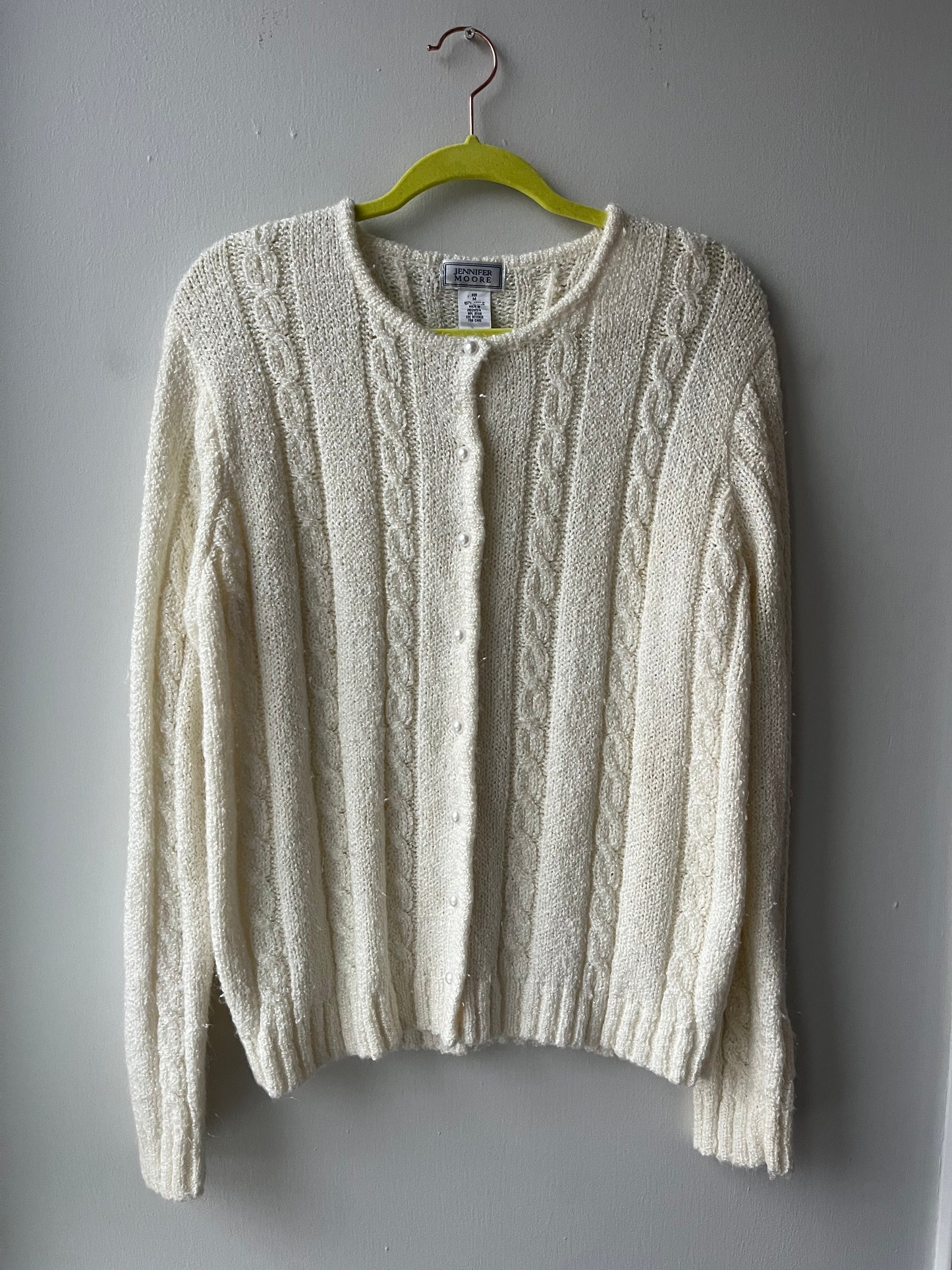 VINTAGE | How did It End? Cardigan - Ink White