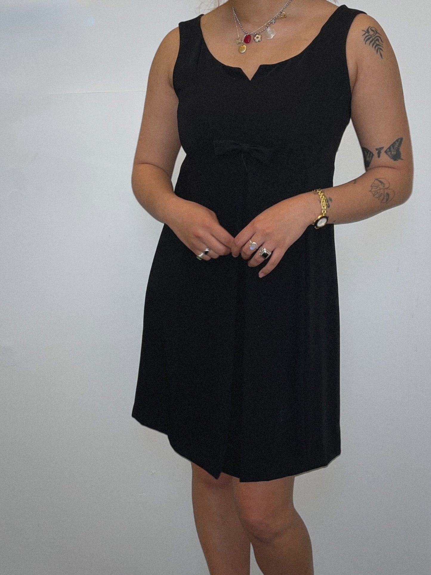 VINTAGE | The Black Dog Dress - Ink Black