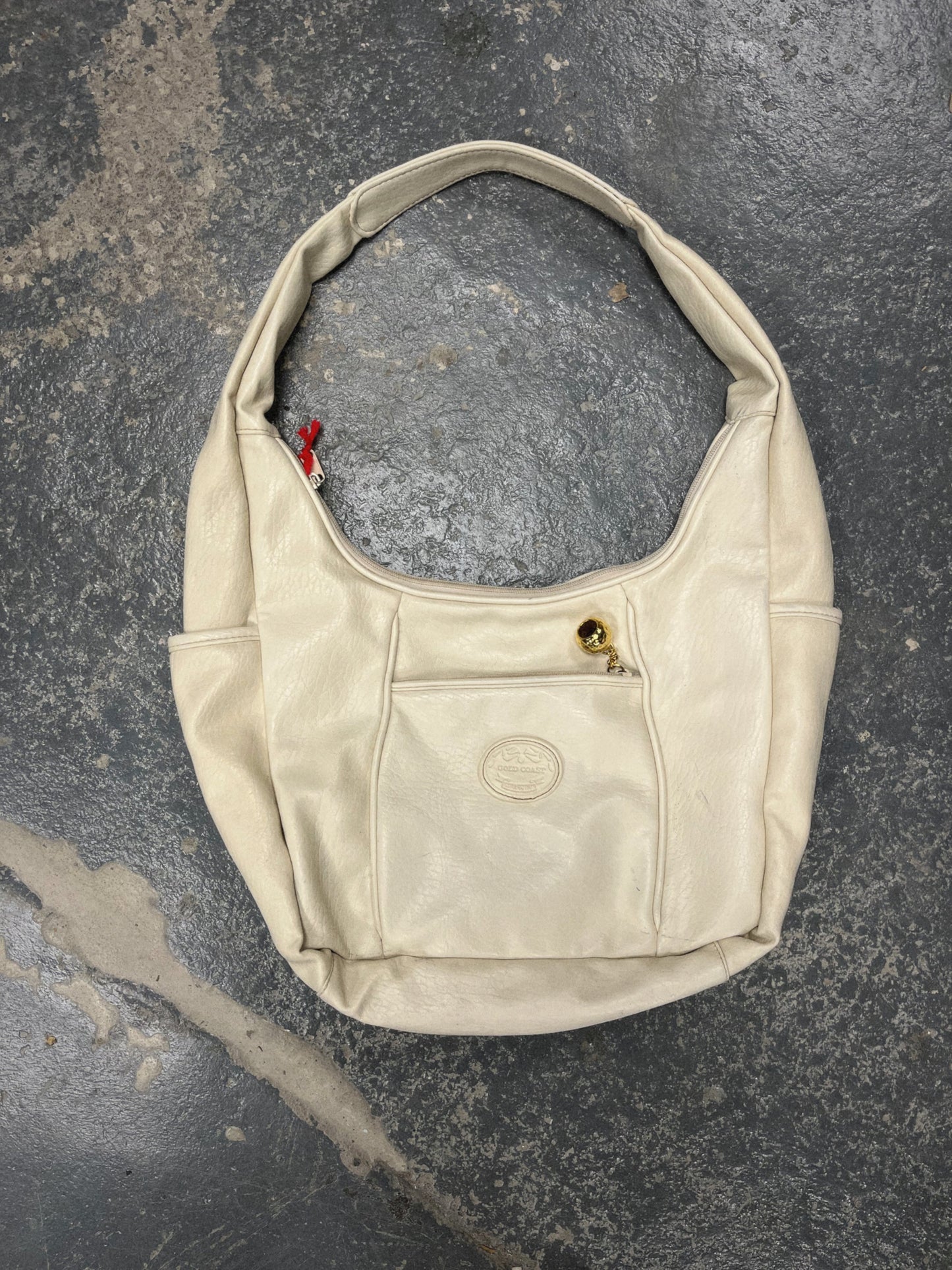 VINTAGE | Florida!!! Purse - Cream